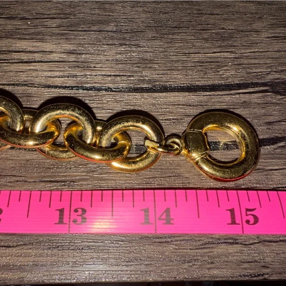 Gold Chain Necklace 15” choker - Picture 2 of 3